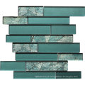 Cold Spray 48X148mm Green Crystal Swimming Pool Mosaic Tiles